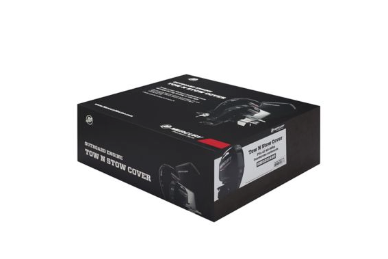 OEM Mercury Tow N Stow Outboard Cover 75-115hp FourStroke Black 8M0221491