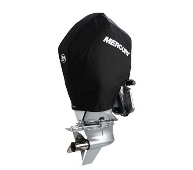 OEM Mercury Tow N Stow Outboard Cover 200-300hp FourStroke Black 8M0221496 OEM Mercury Tow N Stow Outboard Cover 200-300hp FourStroke Black 8M0221496