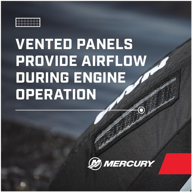 OEM Mercury 150hp Pro XS Outboard Vented Splash Cover 8M0228531 