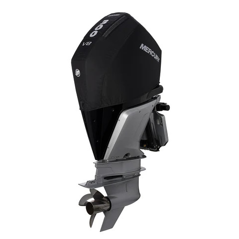 OEM Mercury 4.6L V8 300hp Outboard Vented Splash Cover (Black) 8M0228522