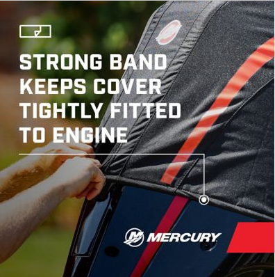 OEM Mercury 40hp 4 Cylinder FourStroke Outboard Vented Splash Cover 8M0228502