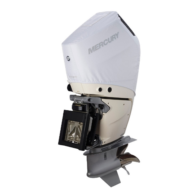 OEM Mercury 5.7L V10 350hp Outboard Vented Splash Cover (White) 8M0228525