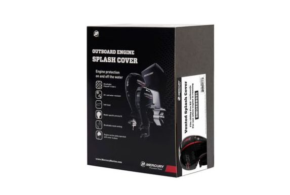 OEM Mercury L6 400hp Verado Outboard Vented Splash Cover 8M0228519