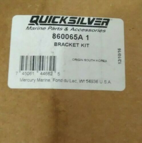 OEM Mercruiser Gear Lube Bottle Reservoir Mounting Bracket & Strap Kit 860065A1
