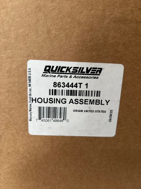 OEM MerCruiser Water Distribution Housing (Single Point / Rod Actuated - standard cooling) 863444T1 OEM MerCruiser Water Distribution Housing (Single Point / Rod Actuated - standard cooling) 863444T1