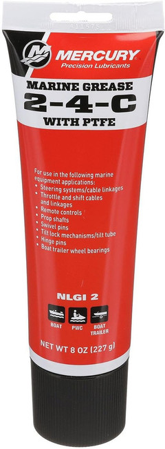 OEM Mercury Multi Purpose 24C Marine Grease Lubricant Tube 92-802859A1