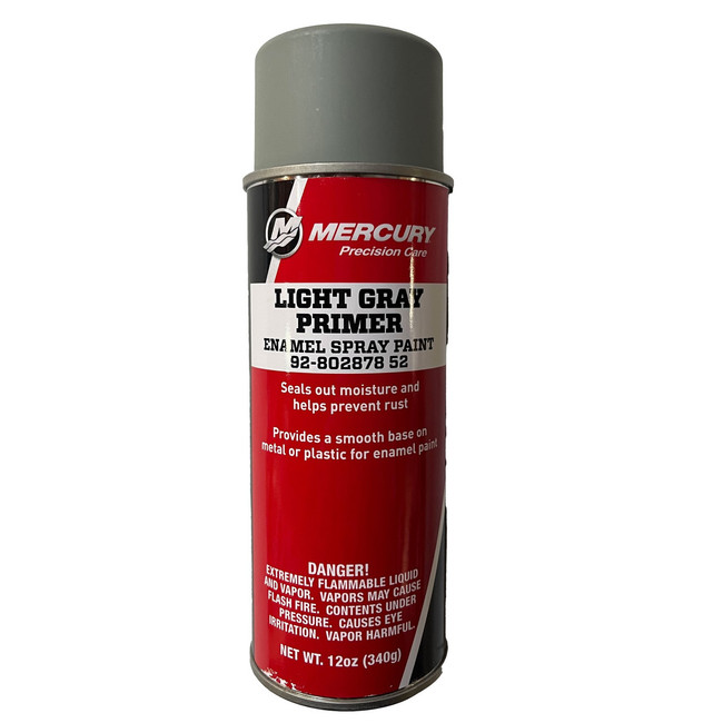 Mercury Outboard Engine Primer - Light Gray 92-80287852 Mercury Outboard Engine Primer - Light Gray 92-80287852