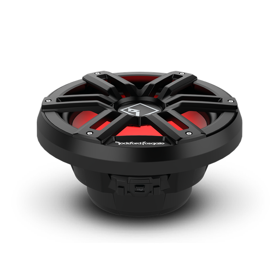 Rockford Fosgate M2 12" DVC 2 Ohm Color Optix Sealed Enclosure Marine Subwoofer Black M2D2-12SB