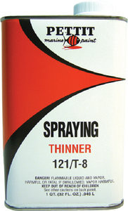 Pettit 121/T-8 Spraying Thinner- Gallon 11212106