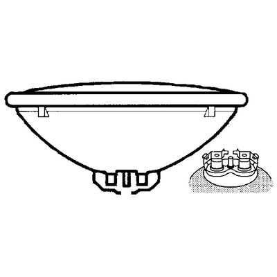 Jabsco Par 5 12V Sealed Beam 67296-0000 Jabsco Par 5 12V Sealed Beam 67296-0000