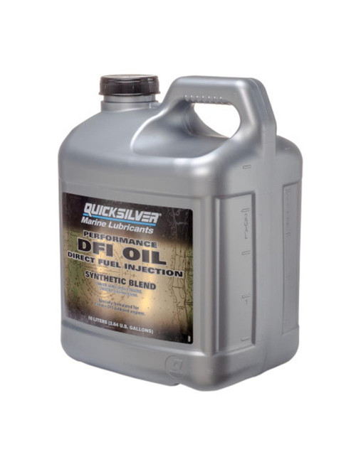 OEM Quicksilver Mercury 2-Cycle Performance DFI Direct Injection Synthetic Blend Oil (2.5 Gallon) 858038Q01 8M0229801