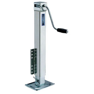 Fulton Products 5000 Lb Square Tube Trailer Jack, Fixed Mount 21500-J-5000-BF-Z-R Fulton Products 5000 Lb Square Tube Trailer Jack, Fixed Mount 21500-J-5000-BF-Z-R
