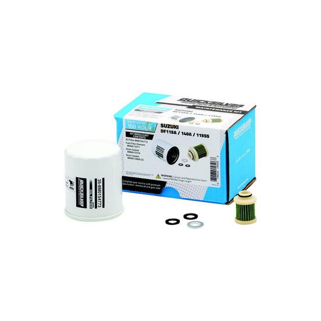 OEM Quicksilver/Mercury Maintenance Kit 100 Suzuki DF115-140HP 8M0222307 OEM Quicksilver/Mercury Maintenance Kit 100 Suzuki DF115-140HP 8M0222307