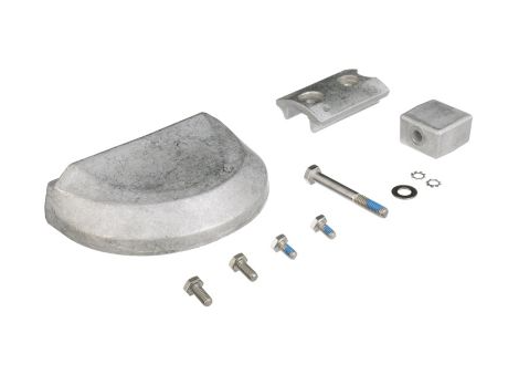 OEM Quicksilver/Mercury Anode Kit OMC Cobra Aluminum 97-8M6008001 OEM Quicksilver/Mercury Anode Kit OMC Cobra Aluminum 97-8M6008001