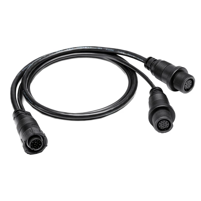 Humminbird 14 M ID SIDB Y - SOLIX®/APEX® Side Imaging & 2D Splitter Cable - 720111-1 Humminbird 14 M ID SIDB Y - SOLIX®/APEX® Side Imaging & 2D Splitter Cable - 720111-1