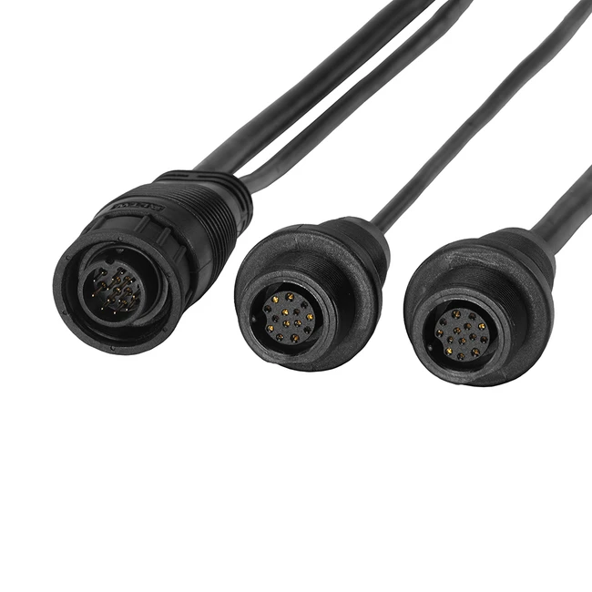 Humminbird 14 M SILR Y - SOLIX®/APEX® Side Imaging Left-Right Splitter Cable - 720112-1 Humminbird 14 M SILR Y - SOLIX®/APEX® Side Imaging Left-Right Splitter Cable - 720112-1