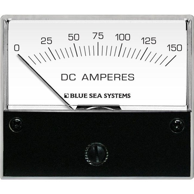 Blue Sea 8018 DC Analog Ammeter - 2-3/4" Face, 0-150 Amperes DC Blue Sea 8018 DC Analog Ammeter - 2-3/4" Face, 0-150 Amperes DC
