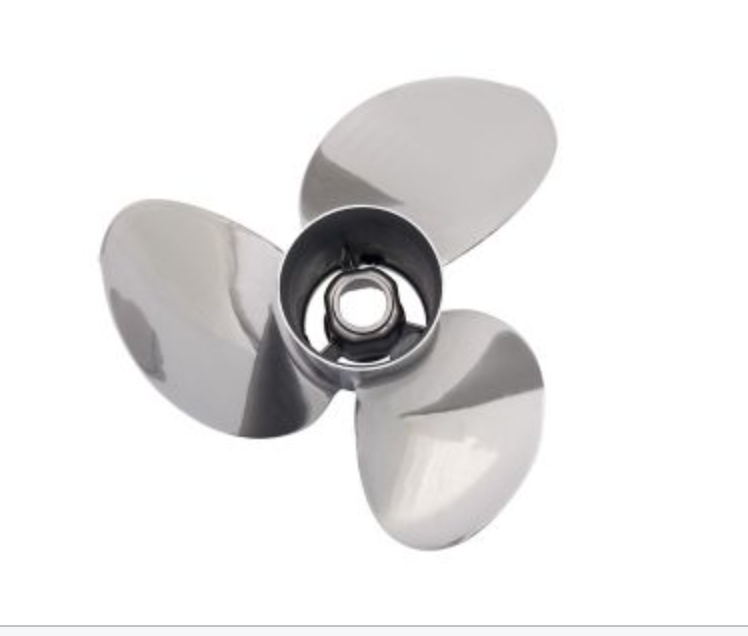 OEM Mercury Enertia (14" x 19") LH 3-Blade Stainless Steel Propeller 48-8M0151238 8M0151238