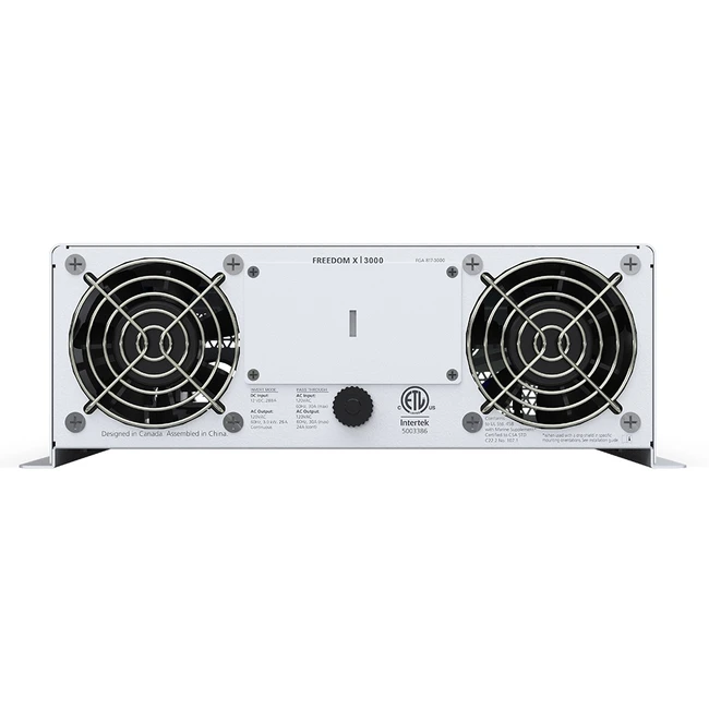Xantrex Freedom X 3000 Truesine Inverter - 120AC/12DC Hardwire - 817-3000 Xantrex Freedom X 3000 Truesine Inverter - 120AC/12DC Hardwire - 817-3000