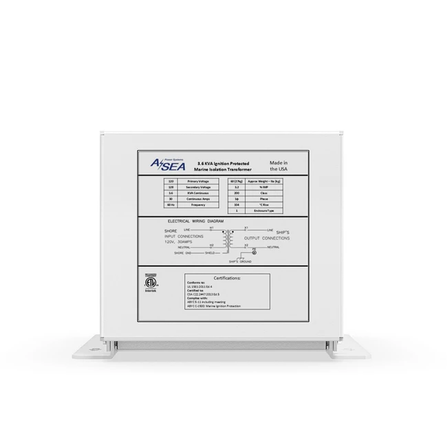 ASEA Power Systems 12 kVA Isolation Transformer - 634103 ASEA Power Systems 12 kVA Isolation Transformer - 634103