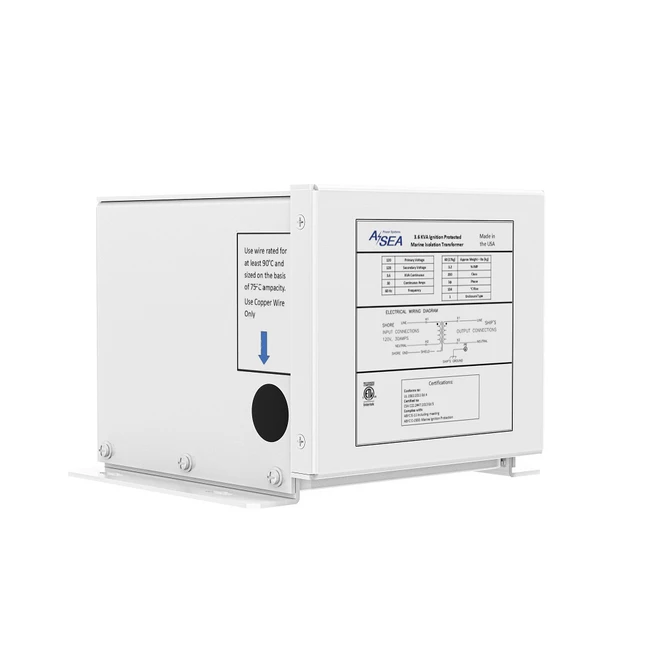 ASEA Power Systems 3.6 kVA Isolation Transformer - 634003 ASEA Power Systems 3.6 kVA Isolation Transformer - 634003
