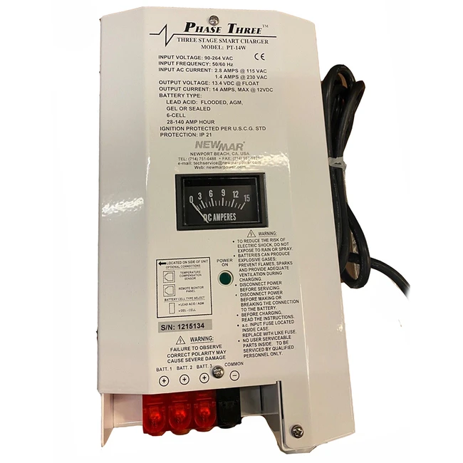 Newmar PT-14W Battery Charger Newmar PT-14W Battery Charger