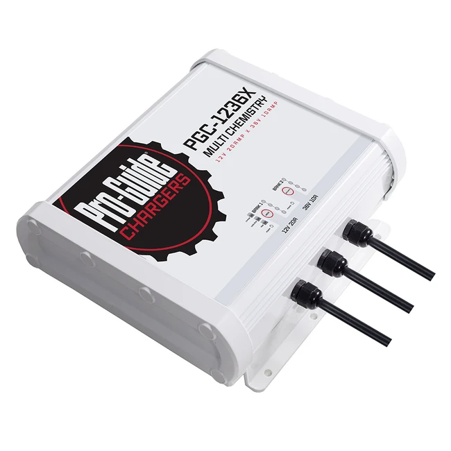 Pro-Guide 2 Bank On-Board Battery Charger - (1) 12V / (1) 36V - 30-Amp - PGC-1236X Pro-Guide 2 Bank On-Board Battery Charger - (1) 12V / (1) 36V - 30-Amp - PGC-1236X