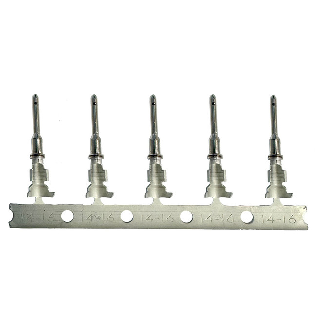 Pacer Deutsch Stamped & Formed Contacts f/14-18 AWG Wire – Pin Cavity Style - 100 Pack - T14DT-P-100