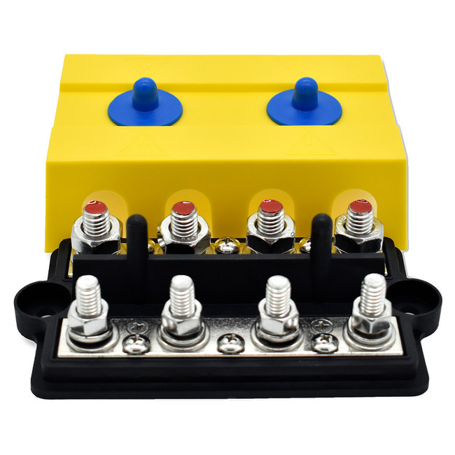 Bluewater Dual 4 Gang Busbar - 313856-B-023 Bluewater Dual 4 Gang Busbar - 313856-B-023