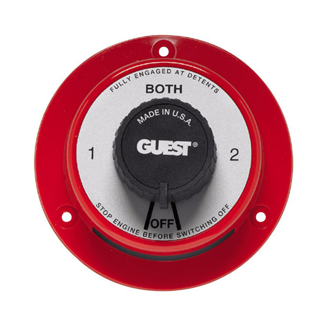 Guest 2101 Cruiser Series Battery Selector Switch w/o AFD Guest 2101 Cruiser Series Battery Selector Switch w/o AFD
