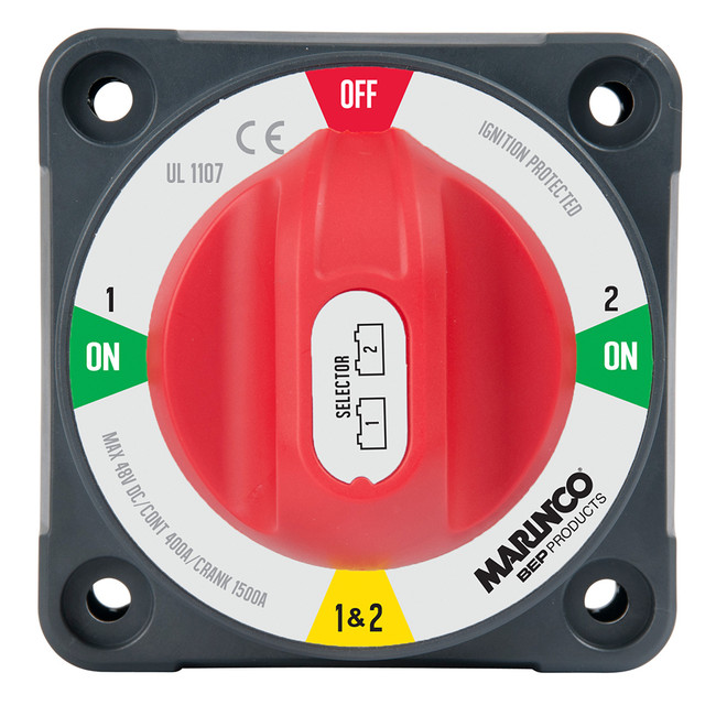 BEP Pro Installer 400A Selector Battery Switch - MC10 - 771-S BEP Pro Installer 400A Selector Battery Switch - MC10 - 771-S