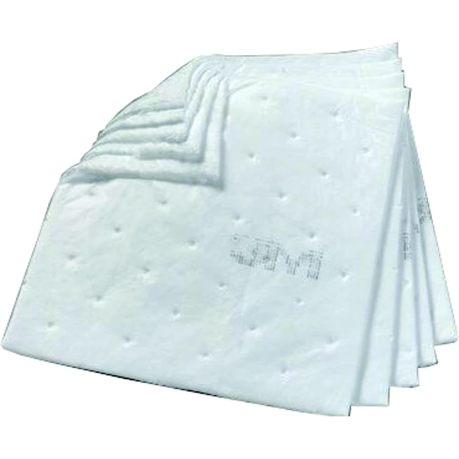 3M HP255 High Capacity Petroleum Sorbent Pads, 50/Bag - 7000051869 3M HP255 High Capacity Petroleum Sorbent Pads, 50/Bag - 7000051869