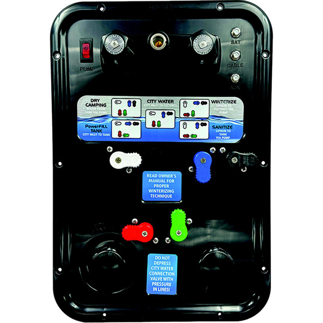 B&B Molders 94143 Nautilus P1 Water System, Black