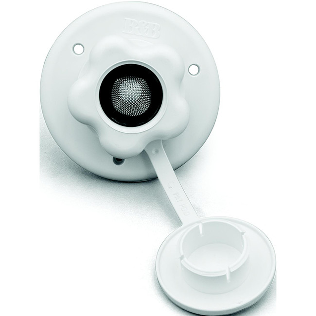 B&B Molders 94233 Replacement Water Flange, Plastic Valve, Polar White B&B Molders 94233 Replacement Water Flange, Plastic Valve, Polar White