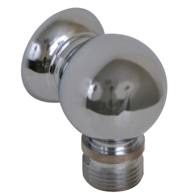 Scandvik 10003 Chrome Plated Brass Compact Bulkhead Connection For Shower Hose, 3/8" BSP-M Hose Connection - 10003P Scandvik 10003 Chrome Plated Brass Compact Bulkhead Connection For Shower Hose, 3/8" BSP-M Hose Connection - 10003P
