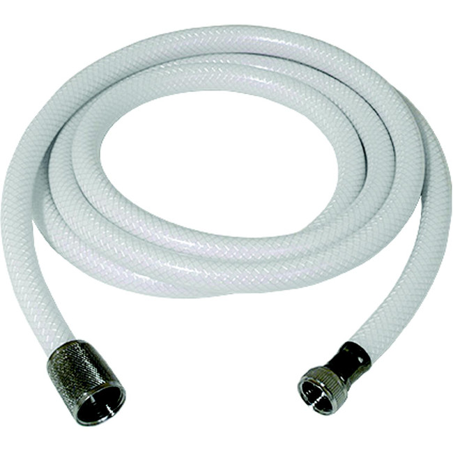 Scandvik 10290 6' White Nylon Hose For Straight Sprayer Handles Scandvik 10290 6' White Nylon Hose For Straight Sprayer Handles