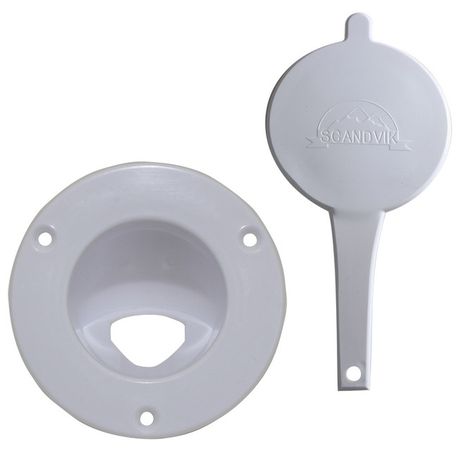 Scandvik White Vertical Cup & Cap f/Scandvik PN 1075 - 10029P
