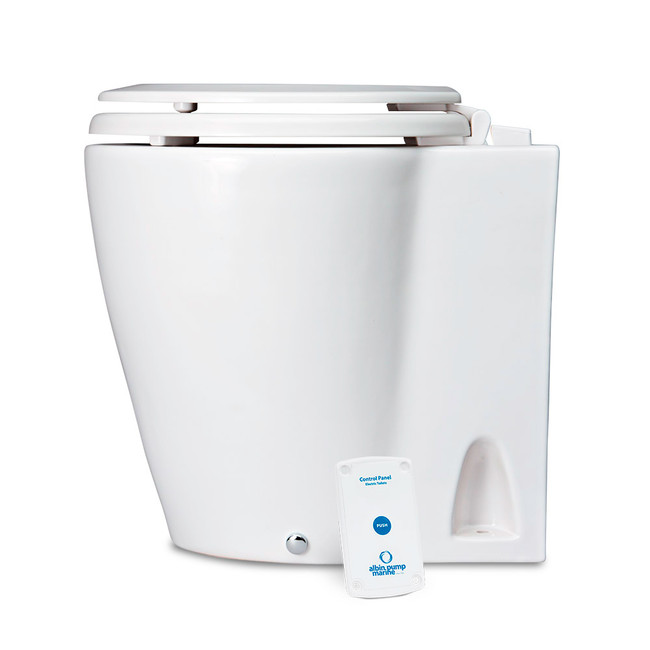 Albin Group Marine Design Marine Toilet Standard Electric - 12V - 07-02-043