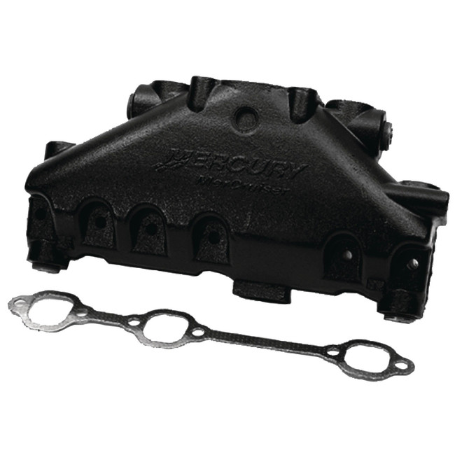 OEM MerCruiser 4.3 Dry Joint Exhaust Manifold (2002+) 864612c 864612T01