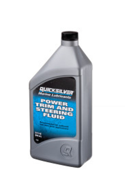 OEM Quicksilver Power Trim & Steering Fluid- 32 Oz  92-858075Q01