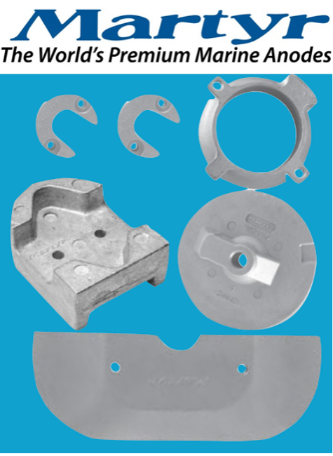 Martyr MerCruiser Alpha Gen 2 Anode Kit (Aluminum) CMALPHAKITA Martyr MerCruiser Alpha Gen 2 Anode Kit (Aluminum) CMALPHAKITA