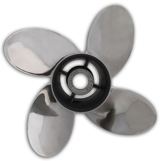 HM MerCruiser Alpha / Bravo 1 "Pleasure" 4 Blade Stainless Steel Propeller