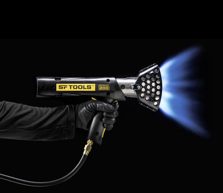 Shrinkfast 200 (Formerly 998) Rapid Shrink Wrap Fast Heat Gun Tool Kit Case Propane Boat 19998A Shrinkfast 200 (Formerly 998) Rapid Shrink Wrap Fast Heat Gun Tool Kit Case Propane Boat 19998A