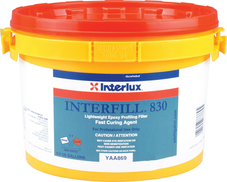 Interlux Interfill 830 Fast Cure- 2 Gallons YAA8692G Interlux Interfill 830 Fast Cure- 2 Gallons YAA8692G