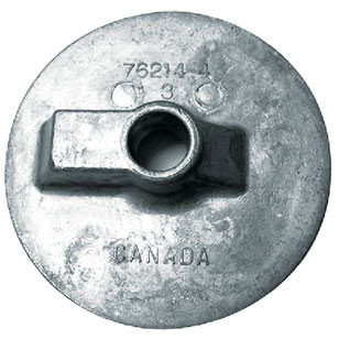NEW MARTYR ANODES MERCRUISER ZINC TRIM TAB FLAT MTR CM76214Z