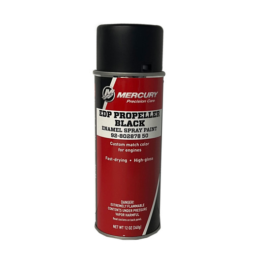 OEM Mercury EDP Propeller Black Enamel Spray Paint 9280287850