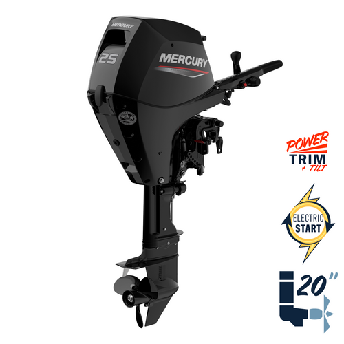 Mercury Outboard 25HP OEM Parts Diagram for Power Trim/Tilt