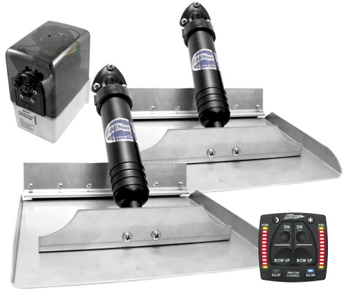 Bennett 12x12 Hydraulic Trim Tab System w/One Box Indication Bennett 12x12 Hydraulic Trim Tab System w/One Box Indication