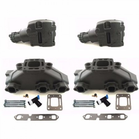 【専用】7576 18 Sierra MerCruiser 4.3 V6 Exhaust Manifold & Riser Kit 18-1952-1 18