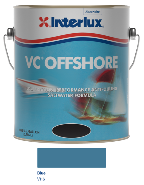 Interlux Vc Offshore Vinyl Bottom Paint Blue Gallon V116 1